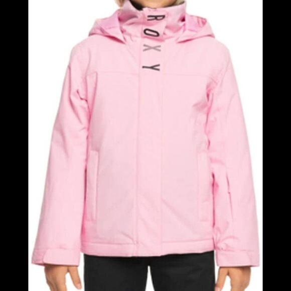 Roxy Girls DryFlight Galaxy Snow Jacket, 14/X-Large, Pink Frosting NWT - Picture 1 of 14